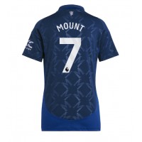 Dámy Fotbalový dres Manchester United Mason Mount #7 2024-25 Venkovní Krátký Rukáv